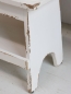 Preview: Hocker mit Ablage Shabby Chic